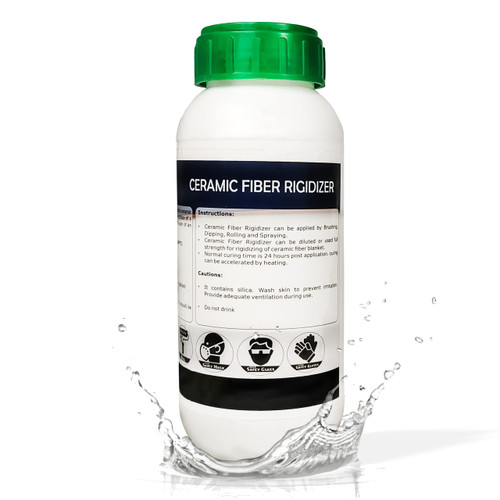 REFRATECH Rigidizer for Ceramic Fiber Coating, 2300F Rated, 16 Oz Rigidizer