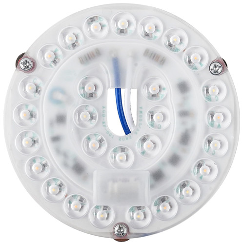 HAOLEDI 3.94'' 18W LED Ceiling Fan Light Retrofit Kit, Ceiling Flush Light Replacement Panel PCB 3CCT 3000K 4500K 5000K 2200LM 120V CRI90 ETL (1-Pack 3CCT)
