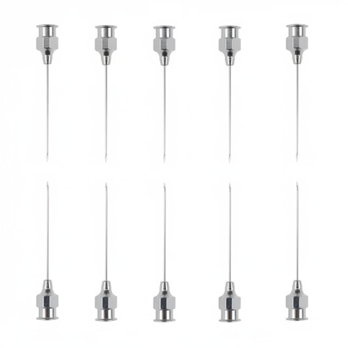 Universal Aluminum Needles Nitrogen Fill Tools 10 Pack Replacement Needles for Suspension Shock & Forks 35mm Long Construction Compatible with Racing Off-Road & Snowmobile Use