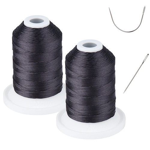 UV Resistant - Simthread Heavy Duty Outdoor Thread for Sewing Black