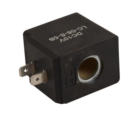 KTI Hydraulics Dump Valve Coil Power Up 10 V Spade Connectors Sq Solenoid