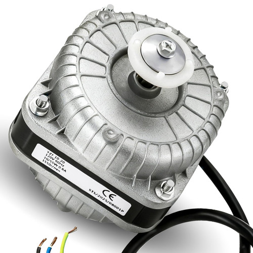 YZF10-20 Condenser Fan Motor AC 120V 60Hz 1550rpm 10/55W 0.8A Electric