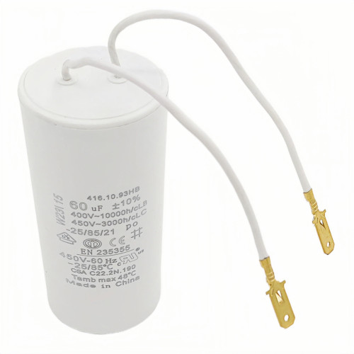 LZXQYMX 60μF 450VAC Motor Capacitor - FA7147-5 FA7175 Replacement Direct Fit for Rotary & Forward Auto Lift Power Units, Snap-in Mount