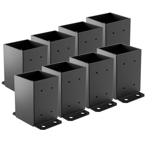6x6 Post Base 8 Pcs, Deck Post Base,Heavy Duty Post Anchor Brackets
