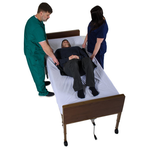 Patient Aid Tubular Slide Sheet with Handles for Patient Transfers