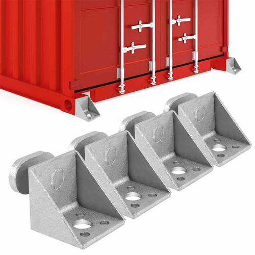 Upgraded Shipping Container Ground Anchors Hot Dipped Galvanized Steel