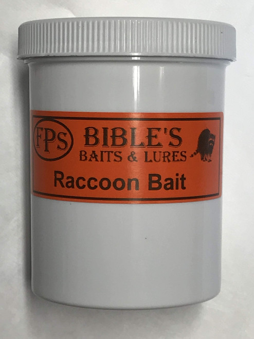 FPS) BIBLE'S Raccoon Bait (4 oz.) Works in Live Traps, DP Traps, Dirt Hole Set.