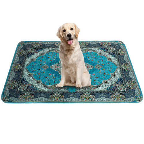 Peepeego 2Pack Washable Pee Pads 36x36Inch, Waterproof Rugs Non Slip for Puppy Potty Training