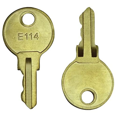 ASI e114 Key 10 Pack, E114 Key for Toilet Paper Dispenser, Paper Towel, Toilet Tissue & Soap Dispensers Key Replacement