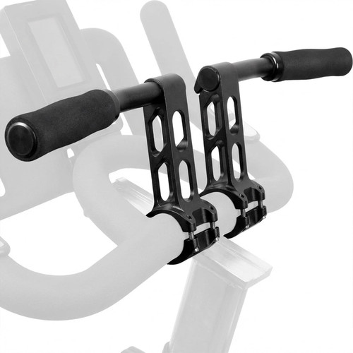 Handlebar Extenders for Indoor Exercise Bike (1 Pair) – Great Handlebar Extension Accessory for Peloton – Compatible with Bicycle Handlebar Grips & Includes Handlebar Grips