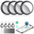 Tukio Air Tracker Tags-4 Pack (iOS Only), [Apple MFi Certified] Key Finder