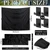 7x6 ft Black Van Camper Shower Curtains with Magnetic Hooks, Style 2