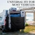 7x6 ft Black Van Camper Shower Curtains with Magnetic Hooks, Style 2