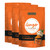 Bali's Best Ginger Chews, Soothing Turmeric Flavor, 5.08 Oz (Pack of 3), Individually Wrapped Soft Candy, Made with 100% Real Ginger, Digestive Health Support, Upset Stomach Relief, Halal