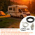 42049 RV Toilet Flush Water Valve Kit for Thetford Aqua Magic Style II