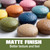 Saysurey 36 Pcs Colorful Fridge Magnets Strong Round Resin, Vintage