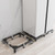 CHINCHILLA Heavy Duty All Stainless Steel Mobile Fridge Stand Base, Washing Machine Stand with Wheels, Adjustable Furniture Dolly for Washer, Refrigerator and Dryer（Large)