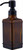 Qeemee Soap Dispenser,10 Oz Antique Design Thick Glass Hand Dispensers; with 304 Rust Proof Stainless Steel Pump, for Kitchen, Bathroom- Oil Rubbed Bronze