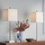 Franco 26 1/2" Tall Table Lamp USB Set of 2 Stick Brushed Nickel Modern