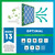 Filterbuy 20x20x2 Air Filter MERV 13 Smoke & Allergy Defense (6-Pack)