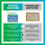 Filterbuy 20x20x2 Air Filter MERV 13 Smoke & Allergy Defense (6-Pack)