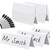 Acrylic Dry Erase Name Tent Cards, 15 Sets Reusable White Name Plates with Black Markers, 8.7 x 2.8 x 1.9 Inches Wipe Clean Desk Tags for Classroom, Office, Conference, Wedding