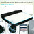 HAVARGO Shower Seat Cushion for Transfer Bench for Bathtub Shower Seats for Elderly, Easy Maintenance Anti Slip Quick Dry Soft to Skin Foam Cushion, Black