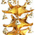 Chinese Feng Shui Lucky Brass Pagoda Wind Chime Great Help to Avoid Negative Energy(Brass 5 Level Pagoda Wind Chime, Large)