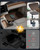 Aucoza Car Desk for Laptop, Car Table & Car Tray with 360° Rotating Cup Holder, Adjustable Height Car Food Tray