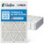 Glasfloss ZL 12x22x1 MERV 10 Pleated AC Furnace Air Filters. 6 Pack