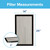Filtrete 14x25x1 Air Filter, MERV 14, MPR 2800, 2 HVAC Filters