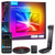 Govee TV Backlight 3 Lite, 11.8ft LED Strip Lights Sync with 55-65 Inch TVs