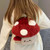 Fashion Cartoon Mushroom Backpacks for Women New Autumn Winter Anime Plush Cute Doll Bag Christmas Gift Cute Anime Backpack