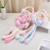 Cute Rabbit Ear Muffs Soft Colorful Winter Warm Earmuffs Moving Jumping Ears Ear Protection Cover for Women Girls