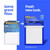 Filtrete 14x30x1 Air Filter, MERV 13 MPR 1900, Allergens, Bacteria, Viruses & Air Pollutants, 3-Month AC/Furnace Filters, Cleaner Air Reliable Airflow, 2 HVAC Filters(Act Size 13.81x29.81x0.78 in)