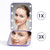 Kintion Pocket Mirror, 1X/3X Magnification LED Compact Mirror (Purple)