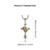 SMEKHOXO Stainless Steel Mens Cross Necklace 24 inch Silver Plated Crown Dainty Cross Chain Pendant Jewelry Gift