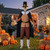 Seenelling 12 ft Giant Pilgrim Skeleton Costume Thanksgiving Yard Decor