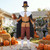 Seenelling 12 ft Giant Pilgrim Skeleton Costume Thanksgiving Yard Decor