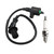 ZHENGHE High Performance GY6 Ignition Coil Kit with Voltage Regulator, Rectifier, 6-Pin AC CDI, Solenoid Relay & Spark Plug for 50cc 125cc 150cc ATV Quad Go Kart Moped Scooter