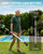 J-KU 21V Cordless Stick Water Transfer Pump - 720 GPH Portable Submersible Electric Sump Pumps with 4.0Ah Rechargeable Battery, 5-Ft Quick-Connect Hose for Pool Draining, Rain Barrel, Garden, Pond, RV