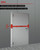 Adjustable Door Security Lock Bar for 32"- 42" Exterior Opening Door