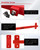 Adjustable Door Security Lock Bar for 32"- 42" Exterior Opening Door