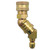 Wand Wizard Adjustable Pressure Washer Attachment Nozzle - Rotating Adjustable High Pressure Spray Tip - 1/4"
