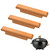 MTGSTOCL 3Pcs Cherry Wood Weber Grill Handle Replacement, Cool Touch Parts