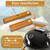MTGSTOCL 3Pcs Cherry Wood Weber Grill Handle Replacement, Cool Touch Parts