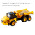 Ssccgym 16.5 Inch Remote Control Dump Truck 11-Channels 1/16 Scale 6.6LBS Load Capacity RC Heavy Duty Semi Alloy Construction Vehicles Toy for Boys Kids 8y+ 12y+ (6-Wheels)