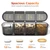Daviky Pill Organizer 4 Times a Day - Easy-Open Travel Pill Box