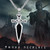 StoryEtain Sword Necklace Mens 925 Sterling Silver Black Onyx Celtic Knot Dagger Necklace Sword Pendant Necklace Retro Gothic Jewelry Gifts for Men Father Women