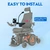Cup Holder for Permobil Power Wheel Chair, 3-in-1 Cup Holder